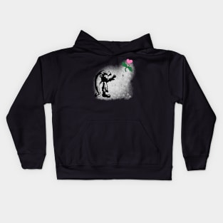 Deku scrub banksy Kids Hoodie